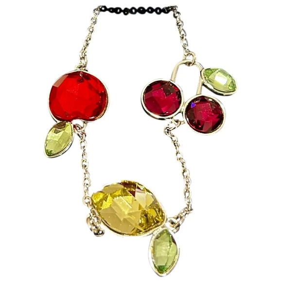 Swarovski Jewelry - Brand New in box Swarovski fruit chain bracelet, $179 original MSRP